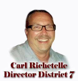 Director District Seven - Carl Richetelle (Photo Available Soon